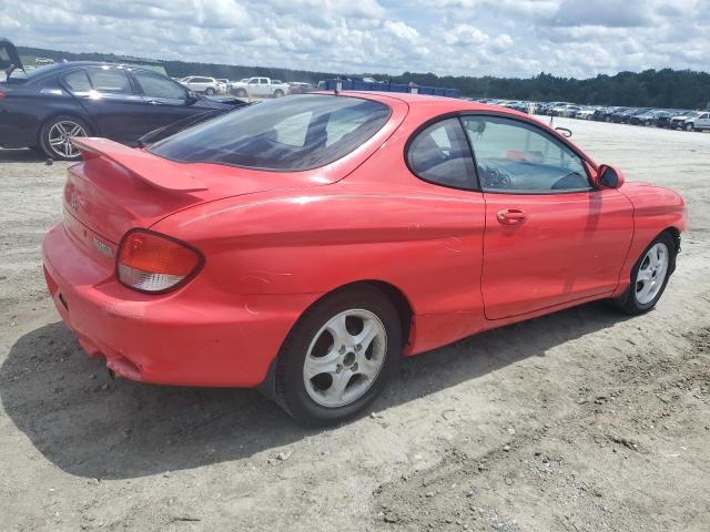 KMHJG35F61U241551 - 2001 HYUNDAI TIBURON RED photo 3