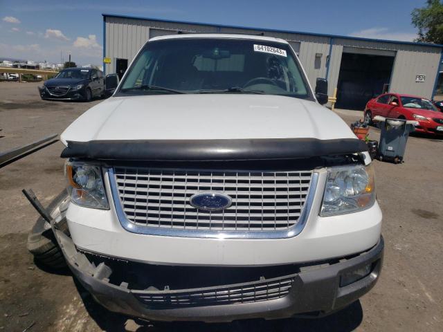 1FMPU16545LA90976 - 2005 FORD EXPEDITION XLT WHITE photo 5