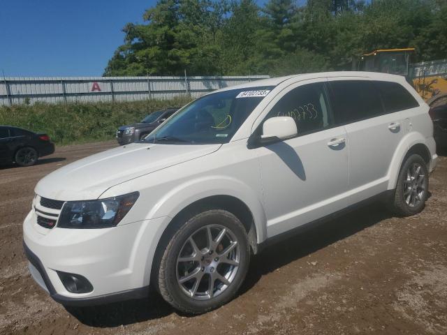 3C4PDDEG8KT688027 - 2019 DODGE JOURNEY GT WHITE photo 1