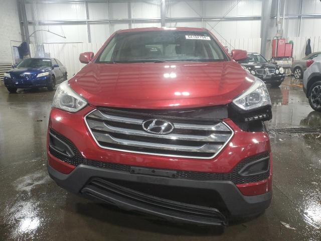 5XYZTDLB2GG340273 - 2016 HYUNDAI SANTA FE S RED photo 5