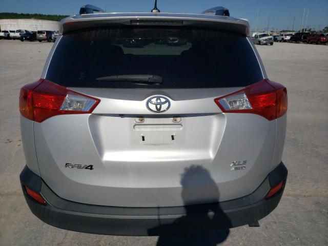 JTMRFREV2FD149283 - 2015 TOYOTA RAV4 XLE SILVER photo 6