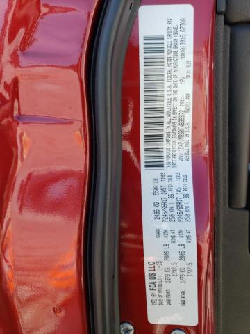 1C4PJMBS0FW639972 - 2015 JEEP CHEROKEE TRAILHAWK RED photo 12