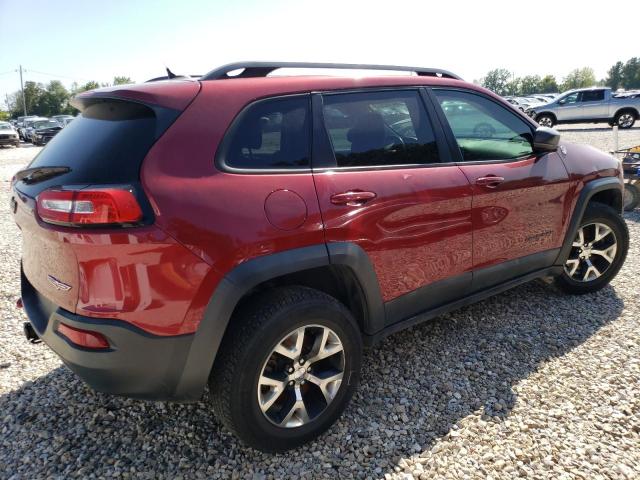 1C4PJMBS0FW639972 - 2015 JEEP CHEROKEE TRAILHAWK RED photo 3