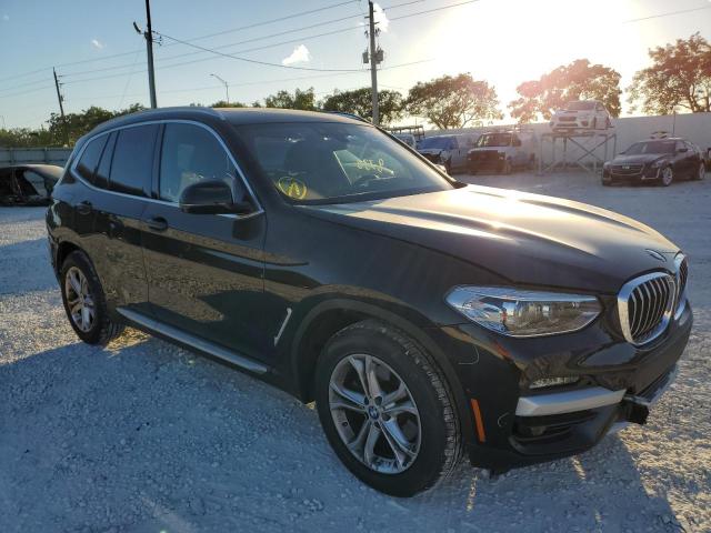 5UXTY3C02M9F93575 - 2021 BMW X3 SDRIVE30I BLACK photo 1