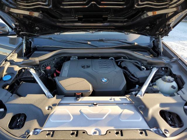 5UXTY3C02M9F93575 - 2021 BMW X3 SDRIVE30I BLACK photo 7