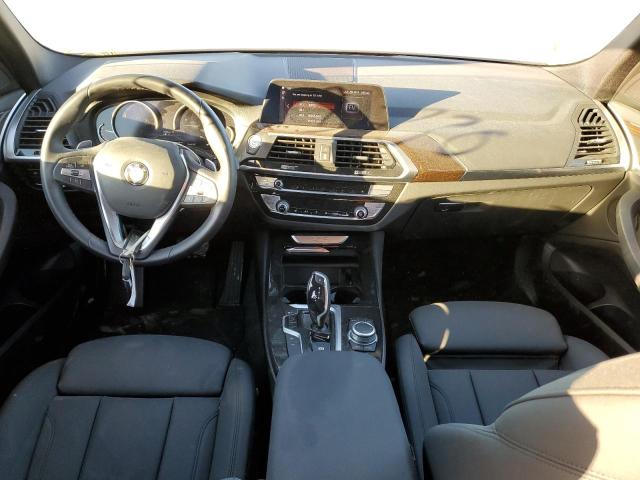 5UXTY3C02M9F93575 - 2021 BMW X3 SDRIVE30I BLACK photo 9