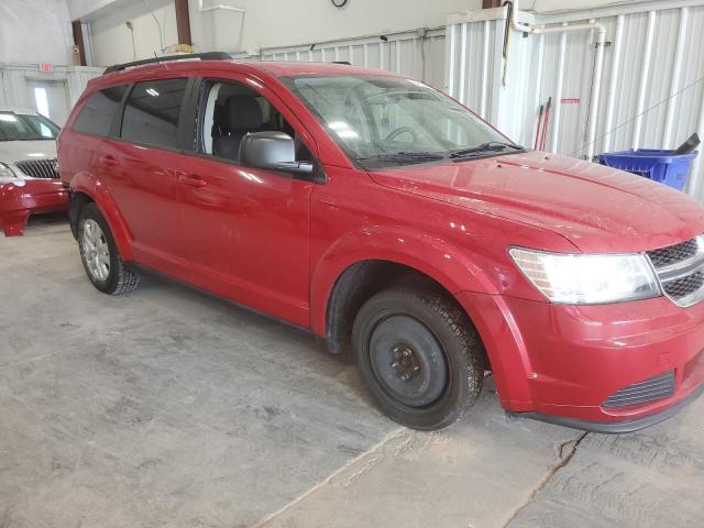 3C4PDCAB8HT710119 - 2017 DODGE JOURNEY SE RED photo 4