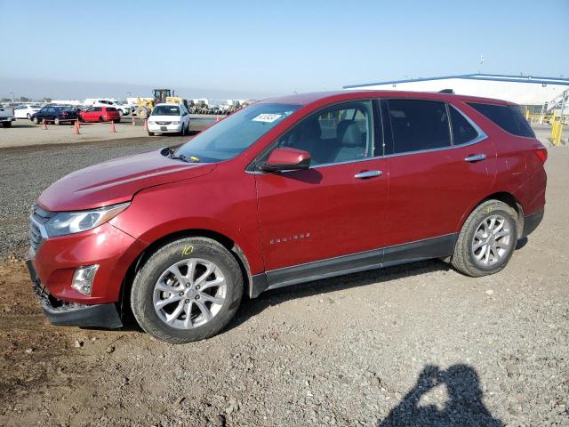 3GNAXJEV8JS574308 - 2018 CHEVROLET EQUINOX LT BURGUNDY photo 1