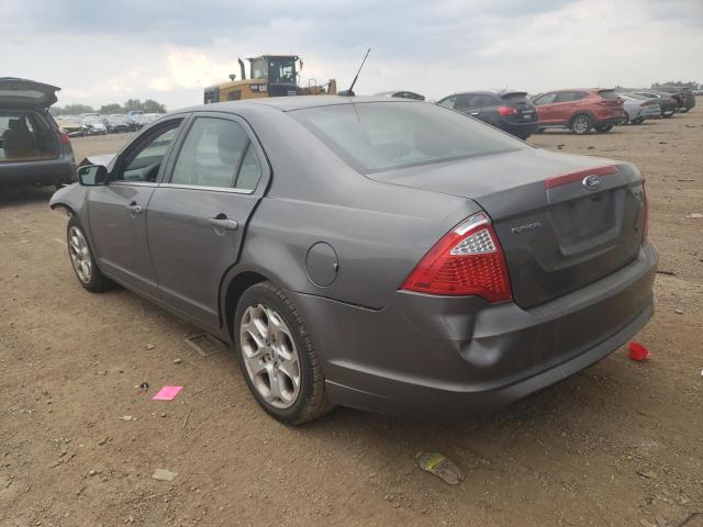 3FAHP0HA1BR171506 - 2011 FORD FUSION SE GRAY photo 2