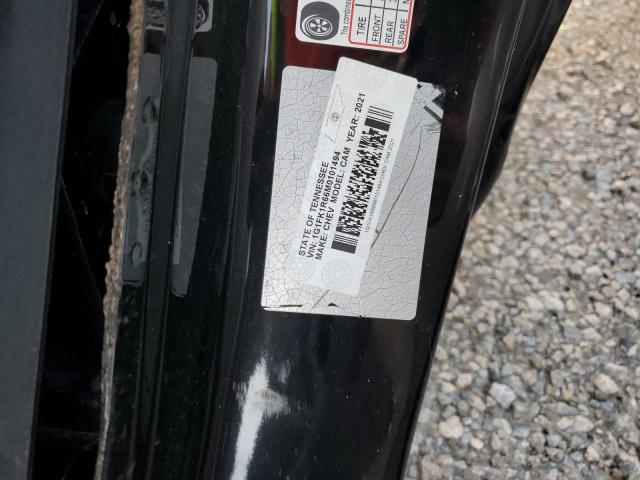 1G1FK1R66M0101494 - 2021 CHEVROLET CAMARO ZL1 黑色 照片 13