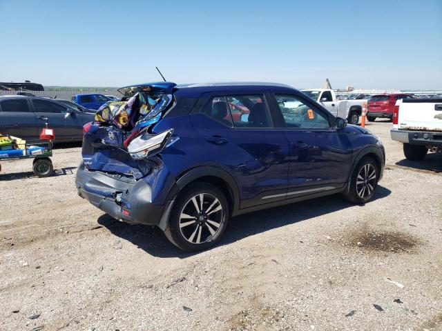 3N1CP5CU2KL515966 - 2019 NISSAN KICKS S BLUE photo 3