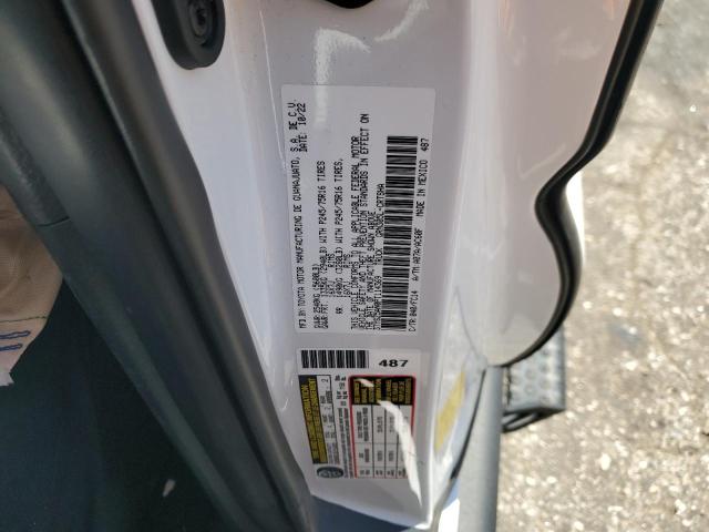 3TYSZ5AN0PT114369 - 2023 TOYOTA TACOMA ACCESS CAB Beyaz fotoğraf 12