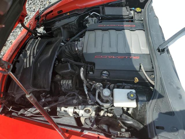 1G1YB2D74K5109933 - 2019 CHEVROLET CORVETTE STINGRAY 1LT RED photo 11