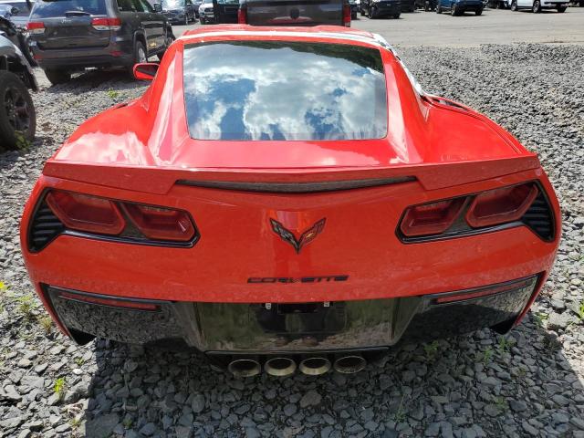 1G1YB2D74K5109933 - 2019 CHEVROLET CORVETTE STINGRAY 1LT RED photo 6