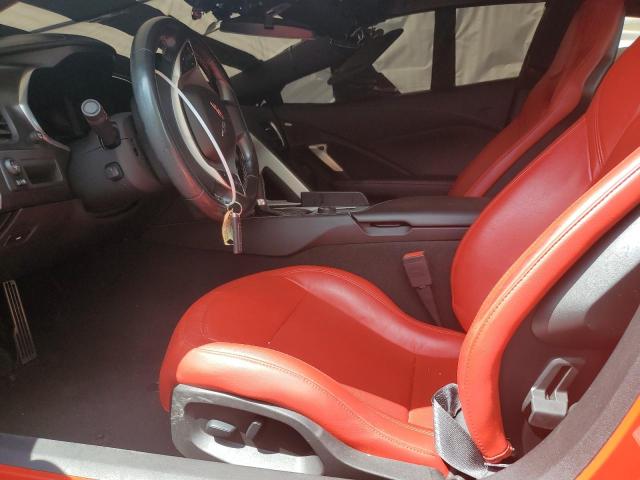 1G1YB2D74K5109933 - 2019 CHEVROLET CORVETTE STINGRAY 1LT RED photo 7
