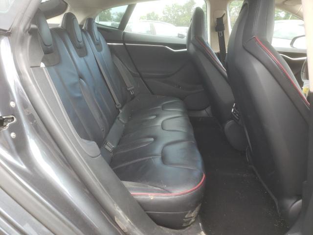 5YJSA1H11EFP52274 - 2014 TESLA MODEL S Boz foto 10