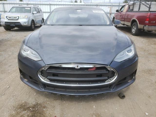 5YJSA1H11EFP52274 - 2014 TESLA MODEL S Boz foto 5