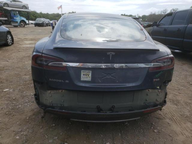 5YJSA1H11EFP52274 - 2014 TESLA MODEL S Boz foto 6