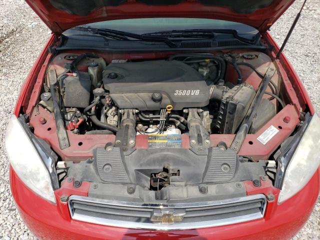 2G1WT58N281285744 - 2008 CHEVROLET IMPALA LT RED photo 11