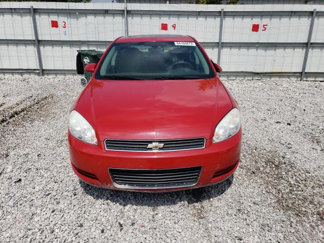 2G1WT58N281285744 - 2008 CHEVROLET IMPALA LT RED photo 5