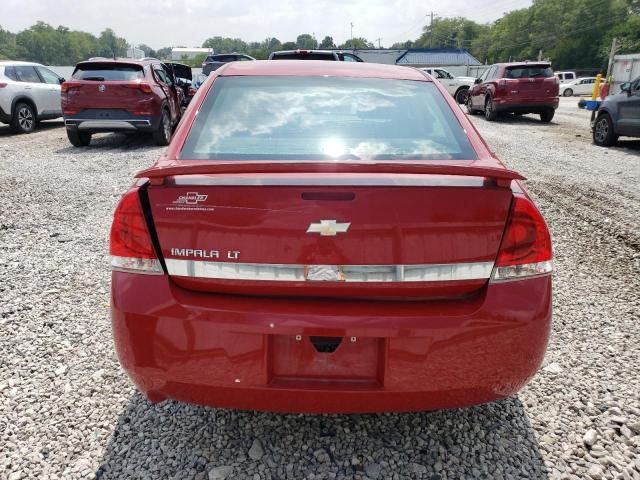 2G1WT58N281285744 - 2008 CHEVROLET IMPALA LT RED photo 6