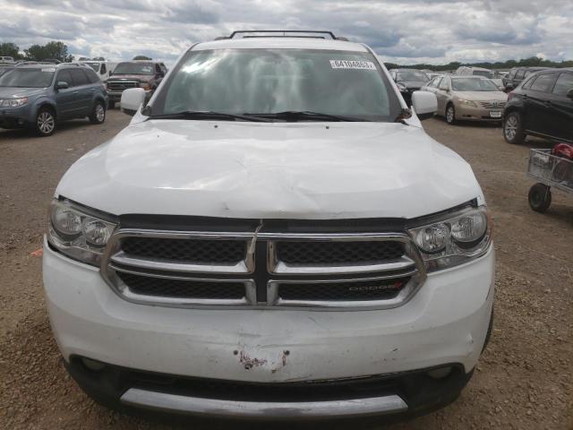 1C4RDJDG0DC659144 - 2013 DODGE DURANGO CREW WHITE photo 5