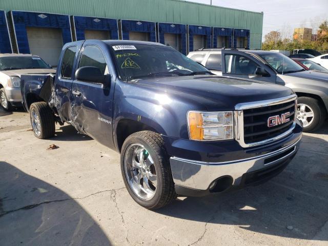 1GTR1VE07BZ296658 - 2011 GMC SIERRA C1500 SLE BLUE photo 1