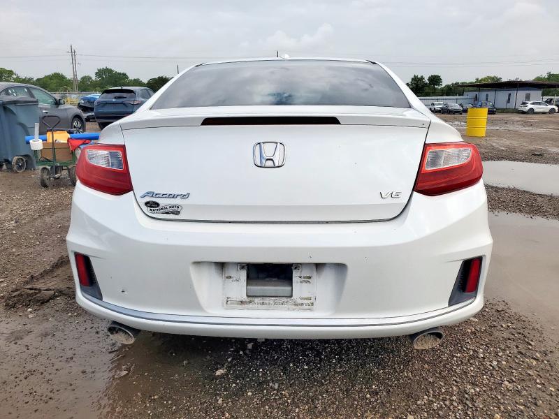 1HGCT2B84DA006923 - 2013 HONDA ACCORD EXL WHITE photo 6
