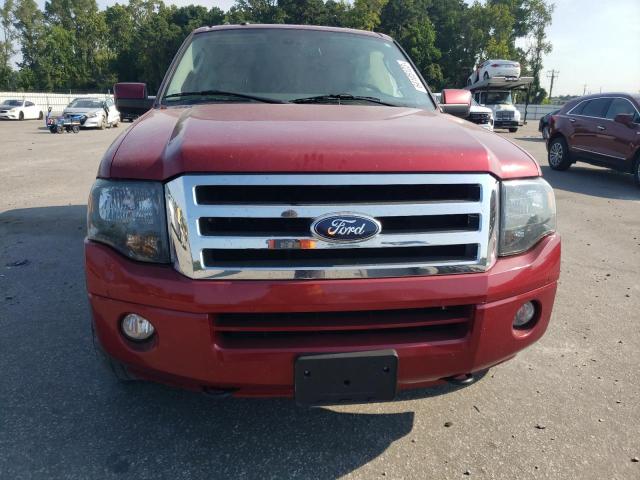 1FMJK2A59EEF28758 - 2014 FORD EXPEDITION EL LIMITED RED photo 5