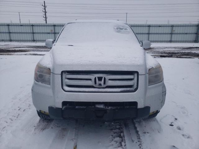 5FNYF18577B031295 - 2007 HONDA PILOT EXL SILVER photo 5