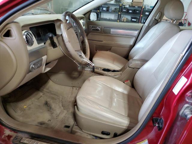 3LNHM26T27R614414 - 2007 LINCOLN MKZ BURGUNDY photo 7