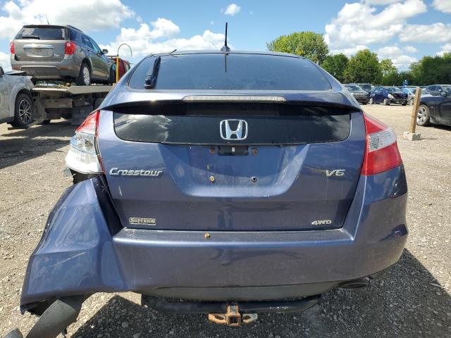 5J6TF2H5XCL004447 - 2012 HONDA CROSSTOUR EXL ლურჯი ფოტო 6