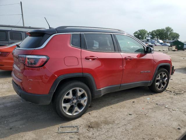 3C4NJDCB0JT395681 - 2018 JEEP COMPASS LIMITED RED photo 3