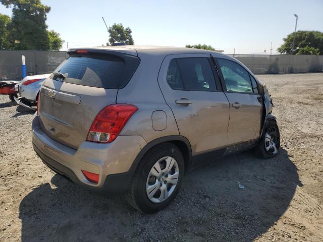 3GNCJKSB4JL164089 - 2018 CHEVROLET TRAX LS BROWN photo 3