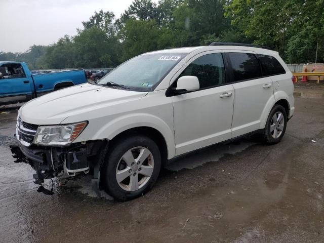 3C4PDCBG1CT214534 - 2012 DODGE JOURNEY SXT WHITE photo 1