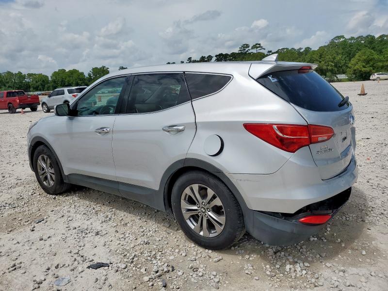 5XYZU3LB6DG094878 - 2013 HYUNDAI SANTA FE S SILVER photo 2