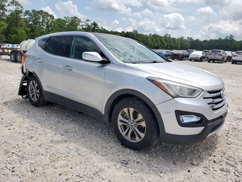 5XYZU3LB6DG094878 - 2013 HYUNDAI SANTA FE S SILVER photo 4