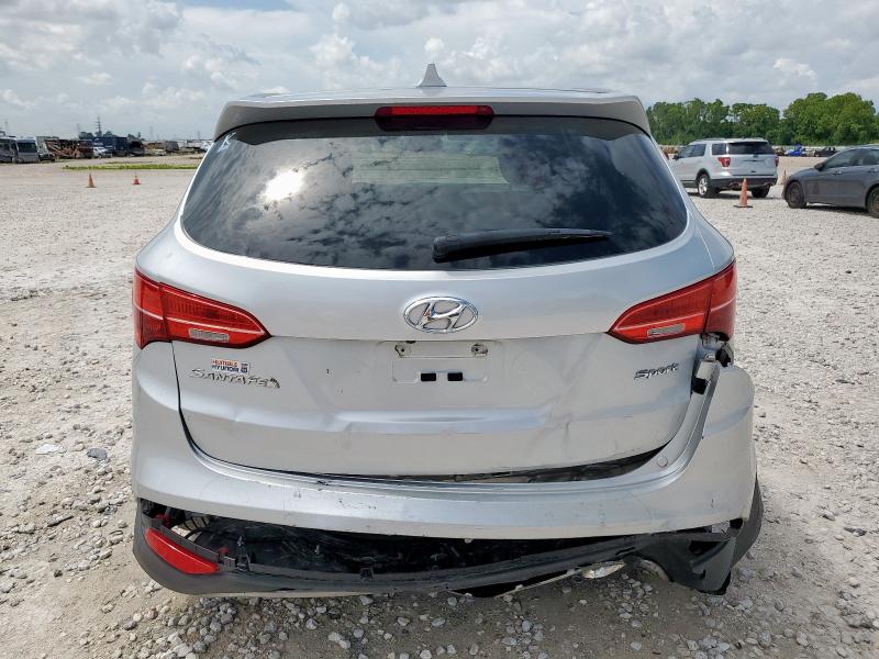 5XYZU3LB6DG094878 - 2013 HYUNDAI SANTA FE S SILVER photo 6