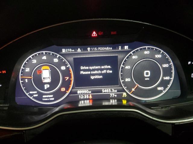 WA1VAAF73KD028409 - 2019 AUDI Q7 PRESTIGE Қара фото 9