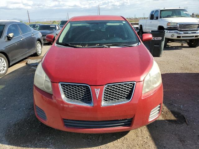 5Y2SP6E88AZ419510 - 2010 PONTIAC VIBE RED photo 5