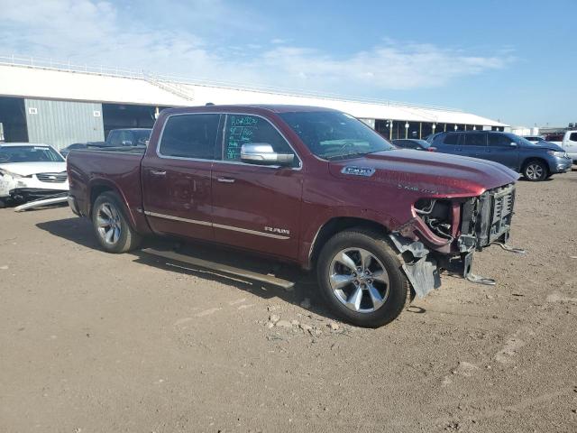 1C6RREHT8KN798379 - 2019 RAM 1500 LIMITED BURGUNDY photo 4