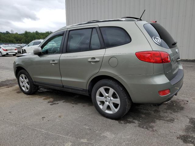 5NMSH73E87H040631 - 2007 HYUNDAI SANTA FE SE GREEN photo 2