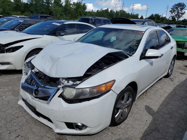 JH4CU2F68DC005362 - 2013 ACURA TSX TECH WHITE photo 1