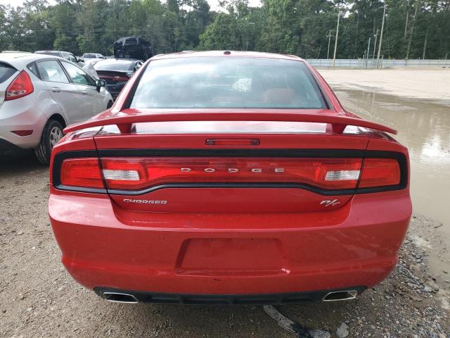 2C3CDXCT7CH239453 - 2012 DODGE CHARGER R/T RED photo 6