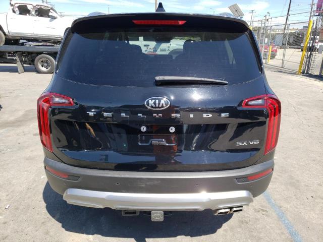 5XYP54HC0LG011116 - 2020 KIA TELLURIDE SX BLACK photo 6