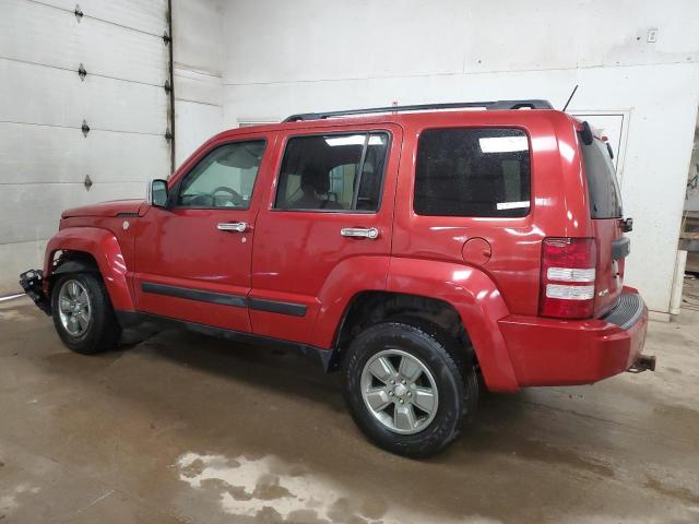 1J4PN2GK8AW107325 - 2010 JEEP LIBERTY SPORT RED photo 2