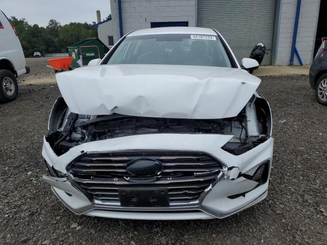 5NPE24AFXKH786079 - 2019 HYUNDAI SONATA SE WHITE photo 5