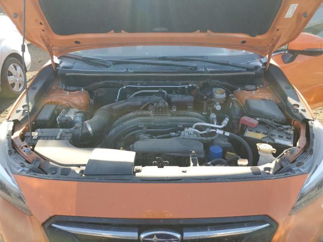 JF2GTAMC4JH261474 - 2018 SUBARU CROSSTREK LIMITED ORANGE photo 11