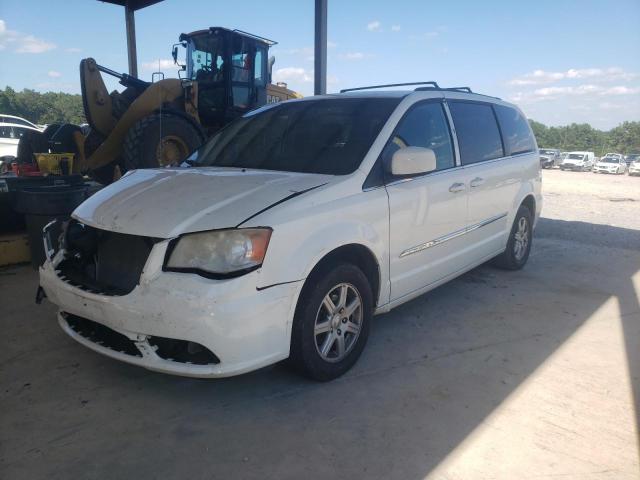 2C4RC1BG3DR630489 - 2013 CHRYSLER TOWN & COU TOURING WHITE photo 1