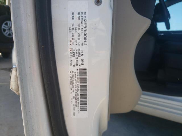 2C4RC1BG3DR630489 - 2013 CHRYSLER TOWN & COU TOURING WHITE photo 13